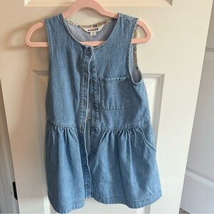 Mini Boden Blue Denim Dress